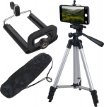 Maclean Universal phone tripod/ smartphones/ cameras/ lamp annular max 2kg MC-164