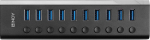 LINDY 10 Port USB 3.0 Hub with a-/Ausschaltern