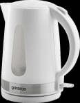 Gorenje | Kettle | K17WE | Electric | 2200 W | 1.7 L | Plastic/Metal | 360&deg; rotational base | White