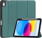 CoreParts Tri-fold Caster TPU Cover -, Dark Green For Apple iPad