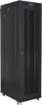 Lanberg Floor cabinet Rack 19 cali 47U 800x1000mm, perforated doors LCD (FLAT PACK) czarna