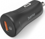 Hama Qualcomm&reg; Quick Charge&trade; 3.0, Auto, Zigarettenanz&uuml;nder, 12 V, Schwarz