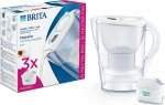 Brita Marella + 3 MAXTRA filters PRO Pure Performance white - Poj. whole [l]: 2.4 | Poj. filtered water [l]: 1.4 | Filter: replaceable