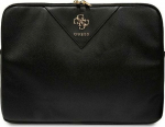 Case Guess Guess Sleeve GUCS14ZPGSTEGK 14'' czarny/black Triangle 4G