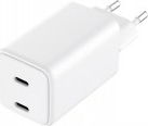 GRATEQ OLOS WALL CHARGER PD/PPS 2XUSB-C GAN 65W