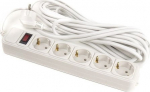 EXD Extension cord 7m, 5 sockets, with switch