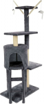 Pets Collection Pets Collection Cat tree, tower, 45x30x110 cm, szary