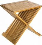 5five Folding bamboo stool