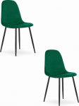 Leobert Krzesło COMO - dark green velvet x 2