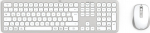 Hama WKM-550, Kabellos, RF Wireless + Bluetooth, scissor switch, QWERTZ, Grau, Wei&szlig;, Mouse included