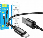 Kabel USB Hoco HOCO kabel USB A do Typ C 3A X89 1 m czarny