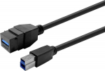 Vivolink Keystone Black USB3.0, A-Female to USB3.0 B-Male