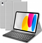 Tech Protect SC Pen + Keyboard do iPad 10.9&rdquo; 10 / 2022 / 11&rdquo; 11 / 2025 szary