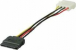 Wentronic Goobay Molex - SATA, 0.15m, Multicoloured (50674)