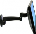 Ergotron 200 Series - Befestigungskit (Wall Mount) - f&uuml;r Monitor - 1 Verl&auml;ngerung - Stahl - Schwarz - screen size: bis zu 81.3 cm (bis zu 32 Zoll)