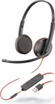 Poly re C3225 Headset Head-band, Black re C3225, Headset