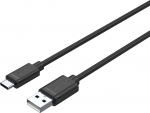 Unitek przew&oacute;d USB-A 2.0 - USB-C 3m C14069BK - Wire USB-A on USB-C do charging and syncing, specification USB 2.0