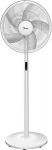 Midea Stand fan, 48W, 40cm, 8 Speeds, 8H timer, LED display, electric control with remote, 3-in-1: Stand/Table/Table+Stand, control panel on rear motor cover, air flow: 41m&sup3;/min, noise level: 38-65 dB, Oscillation 85&deg;, Tilting, 41m&sup3;/min, sleep mode