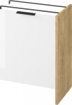 Cersanit (washing machine cabinets) Washing machine cabinet with doors 65 CITY by Cersanit dąb DSM (S584-037-DSM)