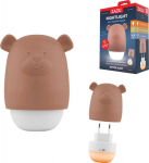 Zazu Benny the Bear nightlight, brown
