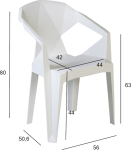 Chair MUZE white