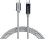 4smarts USB-C Kabel DigitCord 100W 1.5m, grau