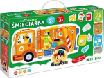Levenya CzuCzu moto puzzle Garbage truck 94010
