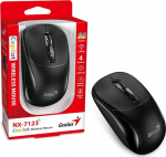 Genius Computer Technology Wireless Mouse, Genius NX-7123, czarna, Optical, 1200DPI