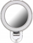 Skrzynkazdrewna Phone stand CIRCLE MIRROR - sticky - srebrny