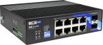 BCS-B-ISP08G-2SFP BCS switch PoE 8 port rail DIN
