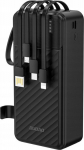 Powerbank Dudao K11 Max 30000mAh z built-in black cables