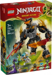 Lego Ninjago blocks 71854 Cole's Special Mech and Zane in Dragon Armor