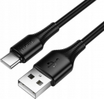 Kabel USB A do USB C Hoco 3A 1 m X120 czarny