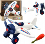 LEANToys Creative kit DIY Screwdriver Plane Police Screwdriver