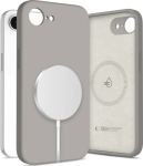 Tech-Protect Silicone Magsafe iPhone 16E / 17E stone grey