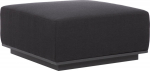 Ottoman FULLER 83x83xH42cm, dark grey
