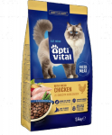 OPTIVITAL With fresh chicken - dry cat food - 1.4kg
