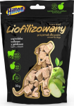 HILTON Freeze-dried treats with with beef liver and apple - dog treat - 50g
