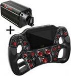 Asetek SimSports Invicta Formula Lenkrad - rot + The Invicta Wheelbase (27 Nm)