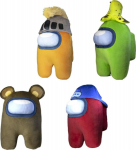 P.M.I. Among Us Huggable Plush 30cm (S2) (Random) (AU7206)