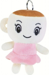 Giochi Preziosi: Trudi Brainrot - Keychain Cappuccina Plush Toy (10cm) (67813)