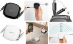 Kabel USB LogiLink LOGILINK CU0500 Kabel USB 2.0 Type C M do M Retractable 480 Mbs 60 W czarny 1m
