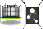 Garden trampoline Zipro Jump Pro with internal mesh 10FT 312cm + Accuracy Mat
