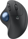 Log Logitech ERGO M575 Wireless Trackball for Business Wireless Mouse RF Wireless+BT, 2000 DPI, Graphite
