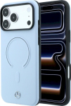Mercedes-Benz Mercedes Leather 3D MagSafe for iPhone 18 Pro Max / 17 Pro Max blue