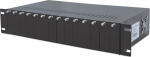 Intellinet 14-Slot Media Converter Chassis, Includes