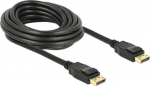 DELOCK Displayport Kabel DP -> DP St/St 5.00m schwarz 4K