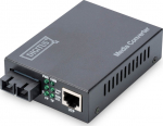 DIGITUS Medienkonverter Fast Ethernet RJ45/SC Singlemode