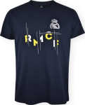 Project Rogers Real Madrid CF Official T-Shirt &ndash; Navy 'RMCF' Graphic Print &ndash; Size M (RM1CE113)
