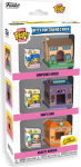 Funko Bitty Pop! 3-Pack Towns: The Simpsons - Simpsons House, Moe's Bar, Krusty Burger Vinyl Figures